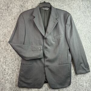 Cesarini Mens Sport Coat Gray Size 42 Regular